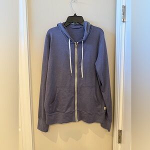 Vuori  Zip-Up light purple jacket size large